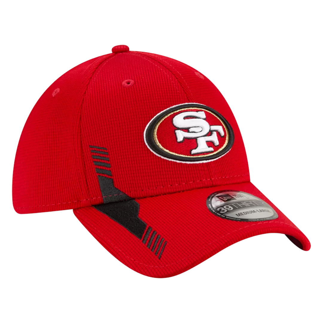 NEW ERA San Francisco 49ers 2021 Sideline Home 39THIRTY Flex Hat 3 NEW ERA San Francisco 49ers 2021 Sideline Home 39THIRTY Flex Hat