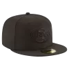 NEW ERA San Francisco 49ers Black On Black 59FIFTY Fitted Hat