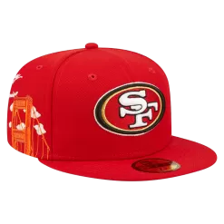 NEW ERA San Francisco 49ers Cloud Icon 59FIFTY Fitted Hat