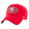 '47 BRAND San Francisco 49ers Red Clean Up Adjustable Hat