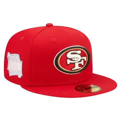 NEW ERA San Francisco 49ers Super Bowl XXIV Purple Pop Sweat 59FIFTY Fitted Hat