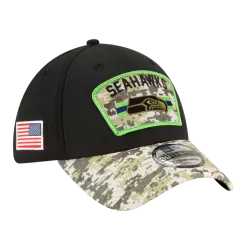 NEW ERA Seattle Seahawks 2021 Salute To Service 39THIRTY Flex Hat