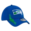 NEW ERA Seattle Seahawks 2021 Sideline Home Historic Logo 39THIRTY Flex Hat -Fashion Hat Shop SeattleSeahawks2021SidelineHomeHistoricLogo39THIRTYFlexHat