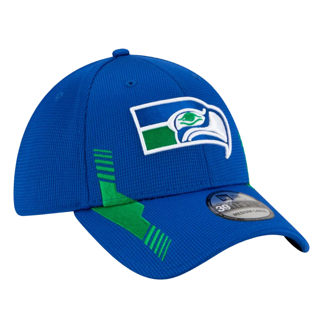 NEW ERA Seattle Seahawks 2021 Sideline Home Historic Logo 39THIRTY Flex Hat 3 NEW ERA Seattle Seahawks 2021 Sideline Home Historic Logo 39THIRTY Flex Hat