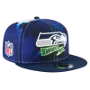NEW ERA Seattle Seahawks 2022 Sideline Ink Dye 9FIFTY Snapback Hat -Fashion Hat Shop SeattleSeahawks2022SidelineInkDye9FIFTYSnapbackHat