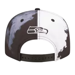 NEW ERA Seattle Seahawks Black And White 2022 Sideline Ink Dye 9FIFTY Snapback Hat -Fashion Hat Shop SeattleSeahawksBlackandWhite2022SidelineInkDye9FIFTYSnapbackHat 1e314c03 2972 4970 b3ab 7786a8475fe1