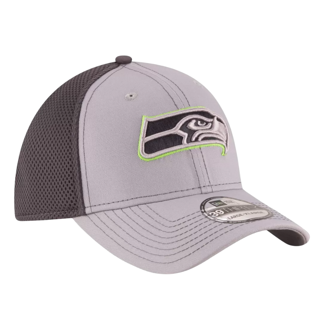 NEW ERA Seattle Seahawks Grayed Out 39THIRTY Flex Hat 3 NEW ERA Seattle Seahawks Grayed Out 39THIRTY Flex Hat