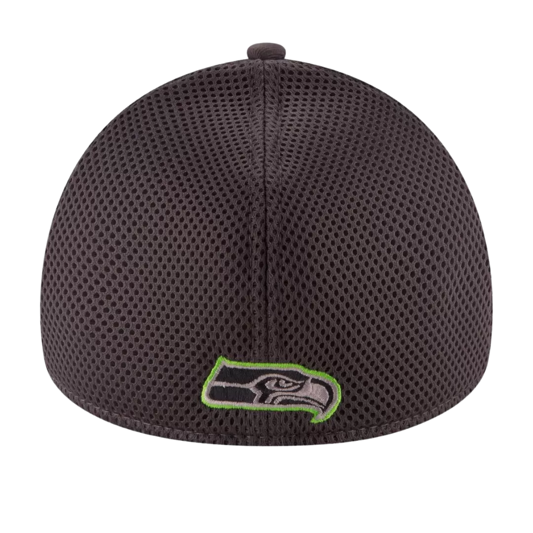 NEW ERA Seattle Seahawks Grayed Out 39THIRTY Flex Hat 5 NEW ERA Seattle Seahawks Grayed Out 39THIRTY Flex Hat - Image 3