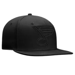 '47 BRAND St Louis Blues No Shot Black Captain Snapback Hat