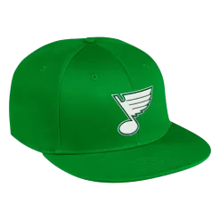 ADIDAS St Louis Blues St Patricks Day Snapback Hat