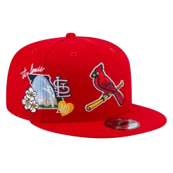 NEW ERA St Louis Cardinals Bird On Bat Icon 9FIFTY Snapback Hat