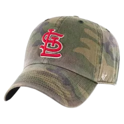 '47 BRAND St Louis Cardinals Camo Clean Up Adjustable Hat