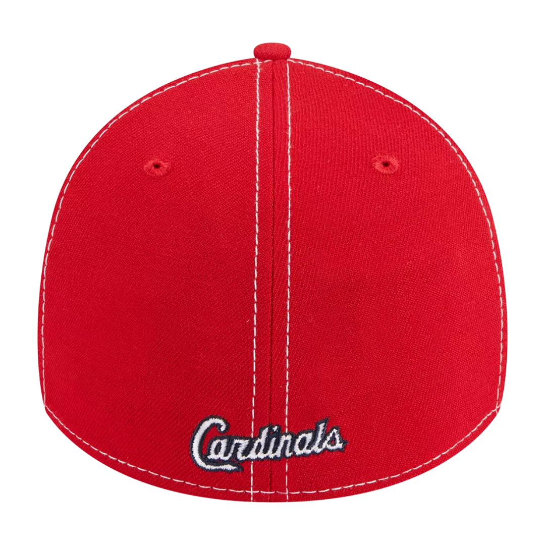 NEW ERA St Louis Cardinals Classic Red 39THIRTY Flex Hat 5 NEW ERA St Louis Cardinals Classic Red 39THIRTY Flex Hat - Image 3