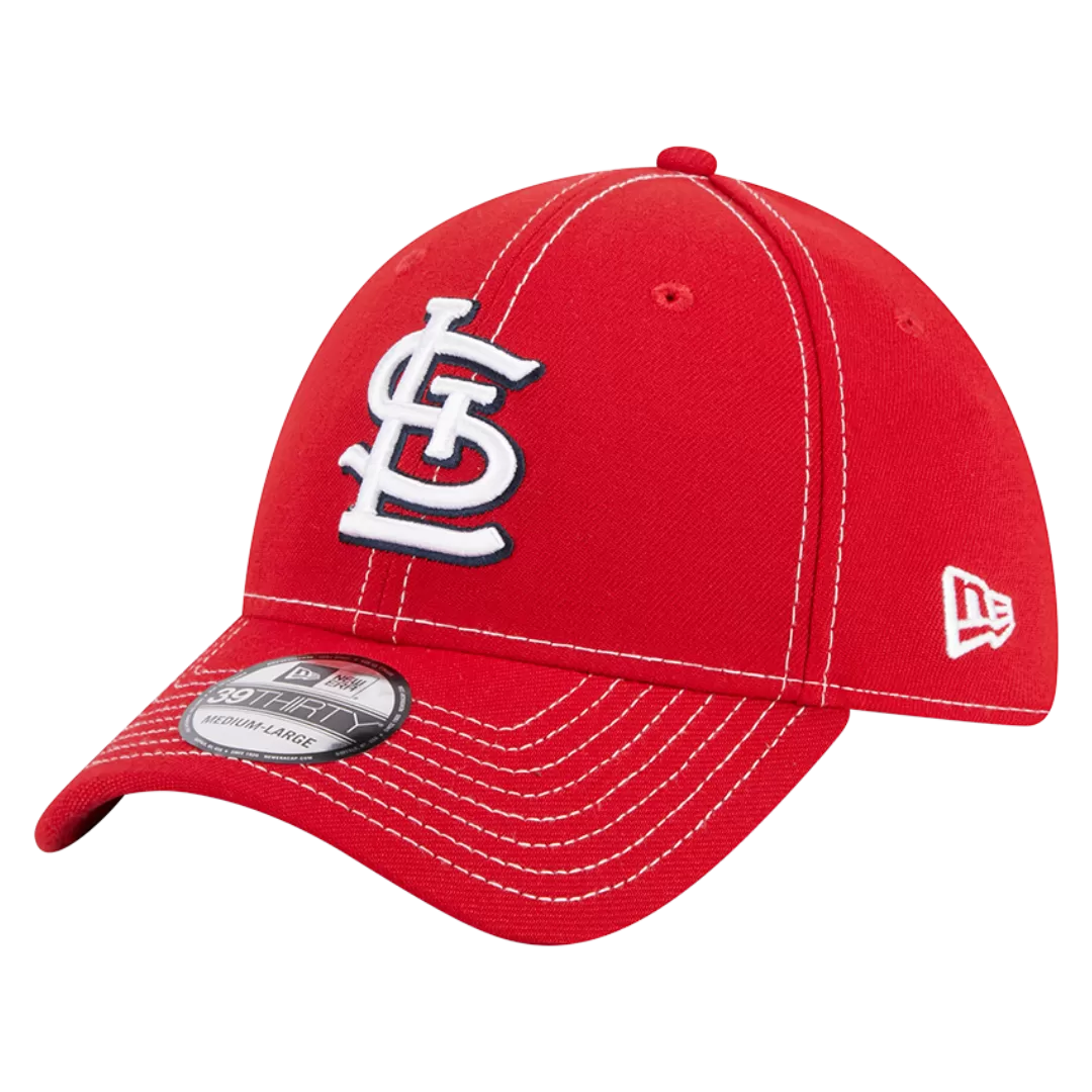 NEW ERA St Louis Cardinals Classic Red 39THIRTY Flex Hat 4 NEW ERA St Louis Cardinals Classic Red 39THIRTY Flex Hat - Image 2