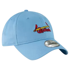 NEW ERA St Louis Cardinals Core Classic Sky Blue 9TWENTY Adjustable Hat