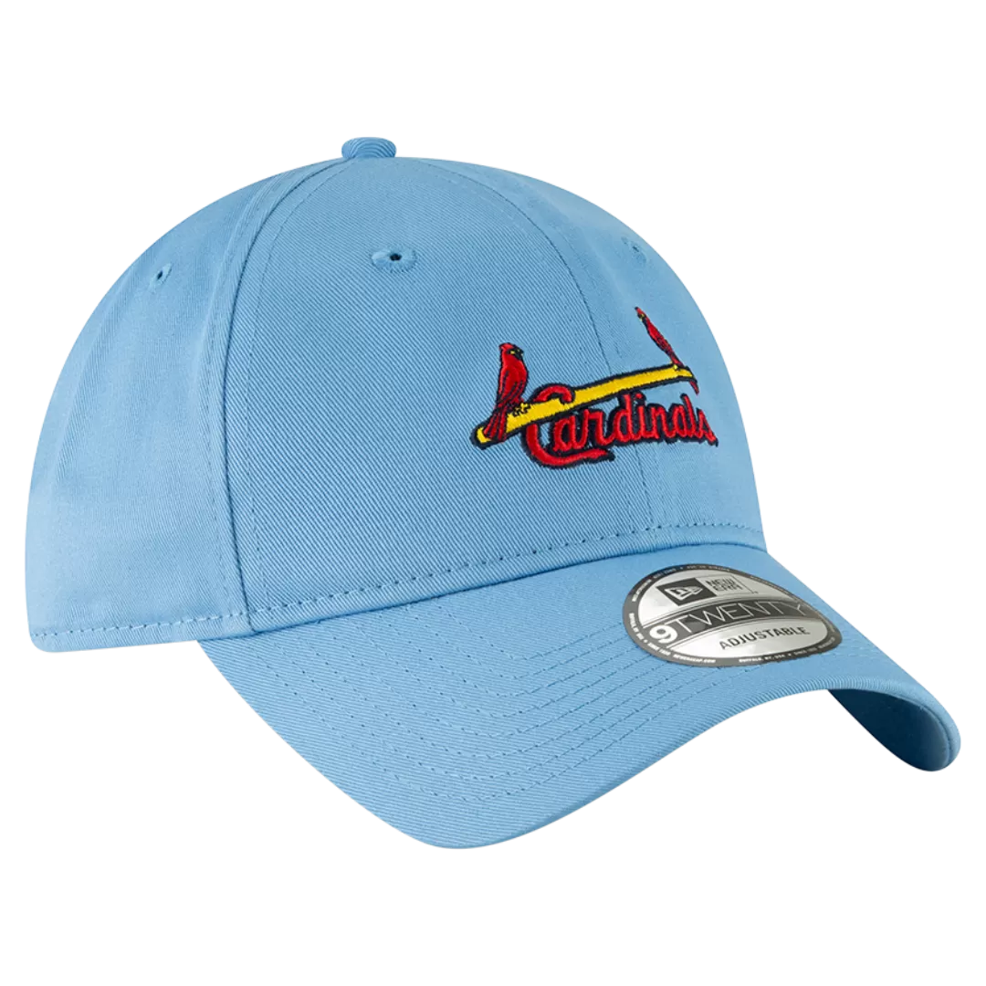 NEW ERA St Louis Cardinals Core Classic Sky Blue 9TWENTY Adjustable Hat 3 NEW ERA St Louis Cardinals Core Classic Sky Blue 9TWENTY Adjustable Hat