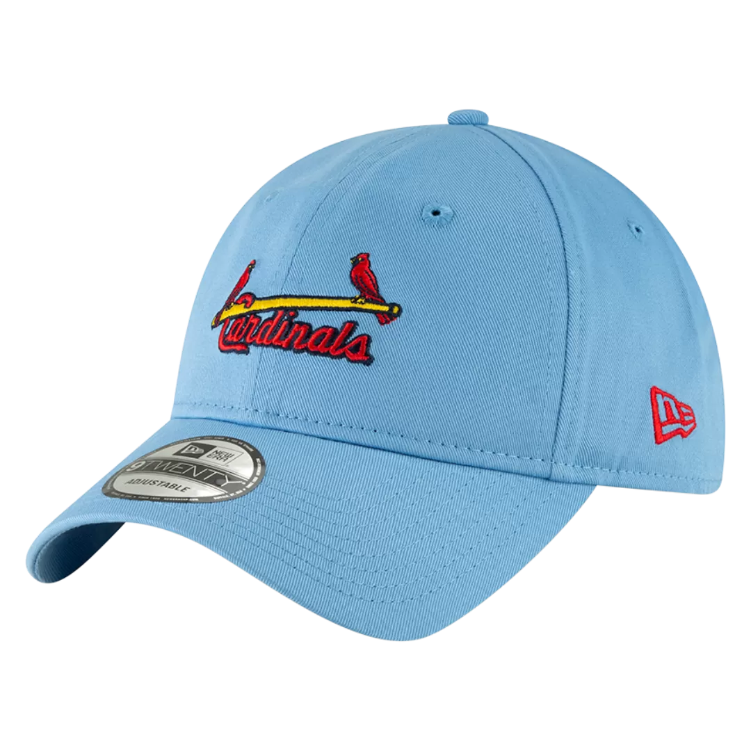 NEW ERA St Louis Cardinals Core Classic Sky Blue 9TWENTY Adjustable Hat 4 NEW ERA St Louis Cardinals Core Classic Sky Blue 9TWENTY Adjustable Hat - Image 2