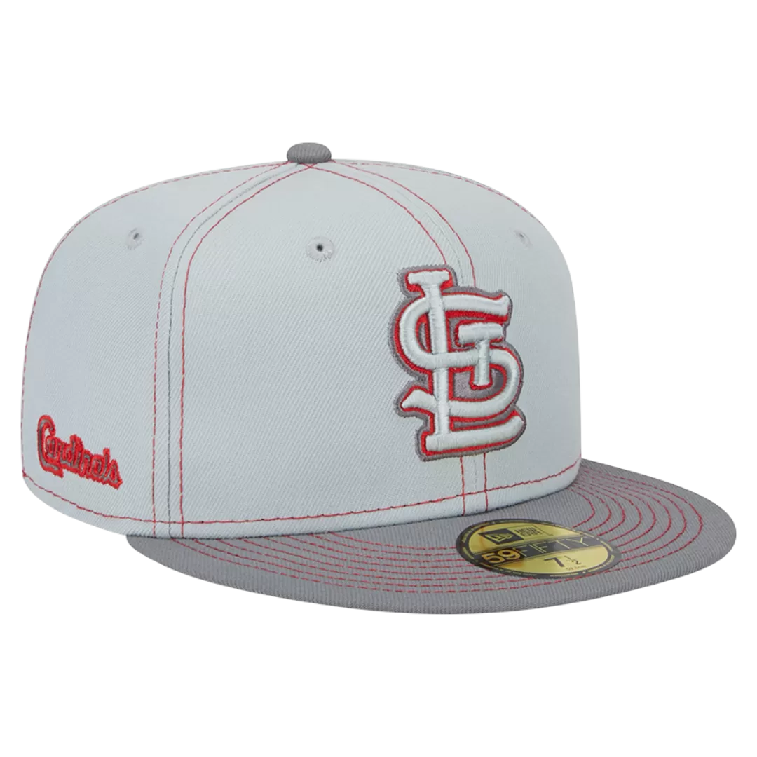 NEW ERA St Louis Cardinals Gray Pop 59FIFTY Fitted Hat