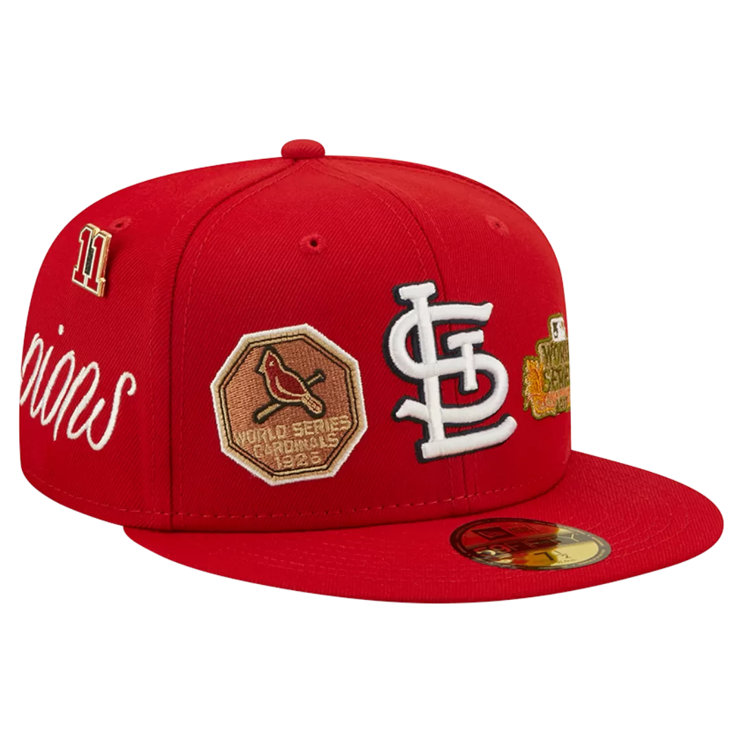 NEW ERA St Louis Cardinals Historic World Series Champs 59FIFTY Fitted Hat
