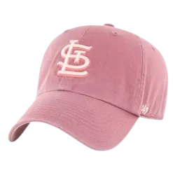 '47 BRAND St Louis Cardinals Mauve Ballpark Clean Up Adjustable Hat