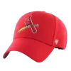 '47 BRAND St Louis Cardinals Red MVP Adjustable Hat -Fashion Hat Shop StLouisCardinalsRedMVPAdjustableHat
