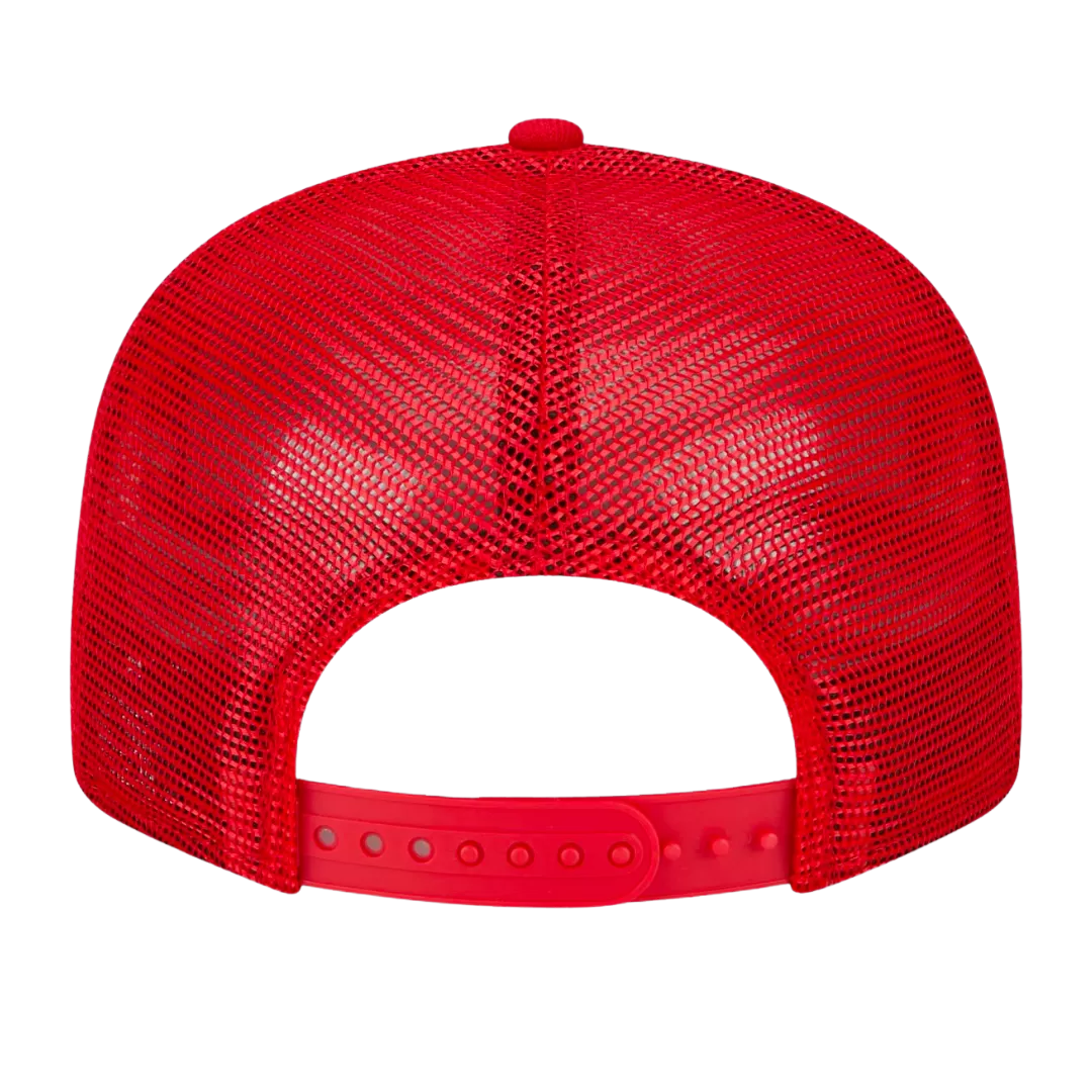 NEW ERA St Louis Cardinals Stacked Trucker 9FIFTY Snapback Hat 5 NEW ERA St Louis Cardinals Stacked Trucker 9FIFTY Snapback Hat - Image 3
