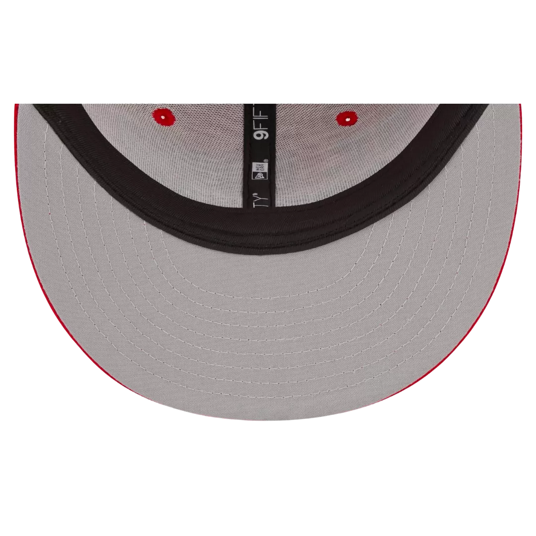 NEW ERA St Louis Cardinals Stacked Trucker 9FIFTY Snapback Hat 6 NEW ERA St Louis Cardinals Stacked Trucker 9FIFTY Snapback Hat - Image 4