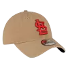 NEW ERA St Louis Cardinals Tan Core Classic 9TWENTY Adjustable Hat -Fashion Hat Shop StLouisCardinalsTanCoreClassic9TWENTYAdjustableHat