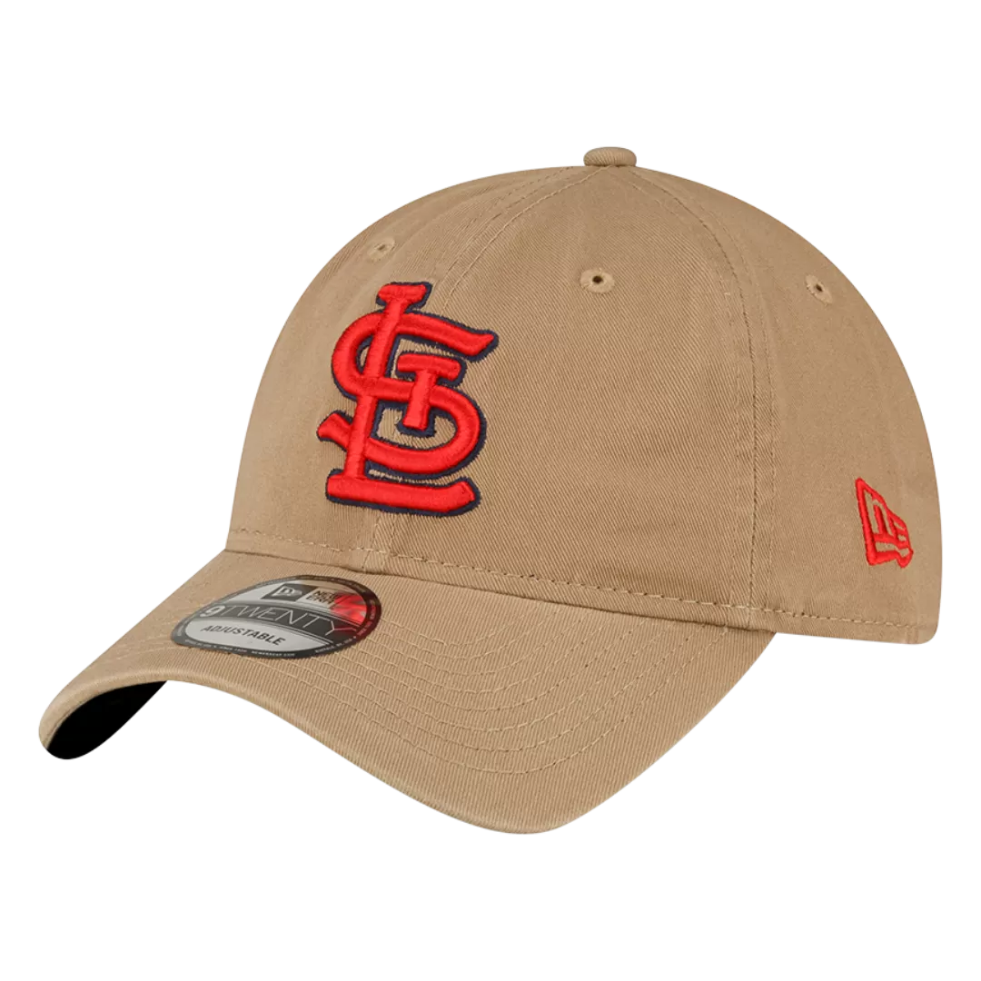 NEW ERA St Louis Cardinals Tan Core Classic 9TWENTY Adjustable Hat 4 NEW ERA St Louis Cardinals Tan Core Classic 9TWENTY Adjustable Hat - Image 2
