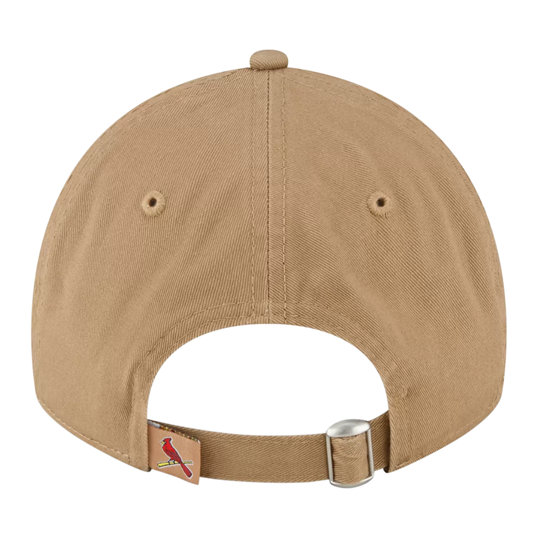 NEW ERA St Louis Cardinals Tan Core Classic 9TWENTY Adjustable Hat 5 NEW ERA St Louis Cardinals Tan Core Classic 9TWENTY Adjustable Hat - Image 3