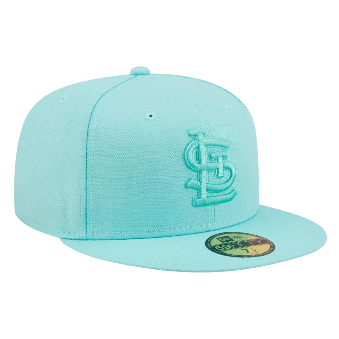 NEW ERA St Louis Cardinals Teal Color Pack 59FIFTY Fitted Hat 3 NEW ERA St Louis Cardinals Teal Color Pack 59FIFTY Fitted Hat