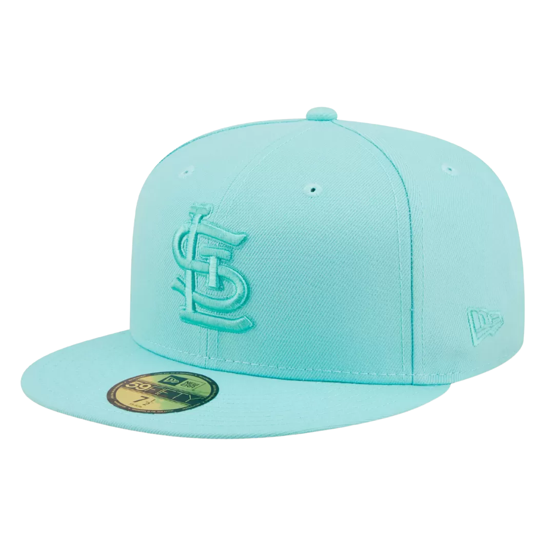 NEW ERA St Louis Cardinals Teal Color Pack 59FIFTY Fitted Hat 4 NEW ERA St Louis Cardinals Teal Color Pack 59FIFTY Fitted Hat - Image 2