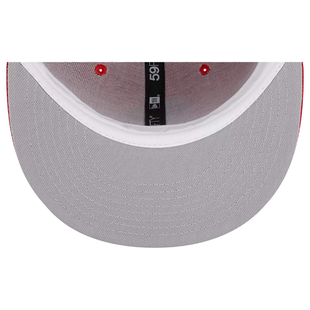 NEW ERA St Louis Cardinals Tri Tone Team 59FIFTY Fitted Hat 6 NEW ERA St Louis Cardinals Tri Tone Team 59FIFTY Fitted Hat - Image 4