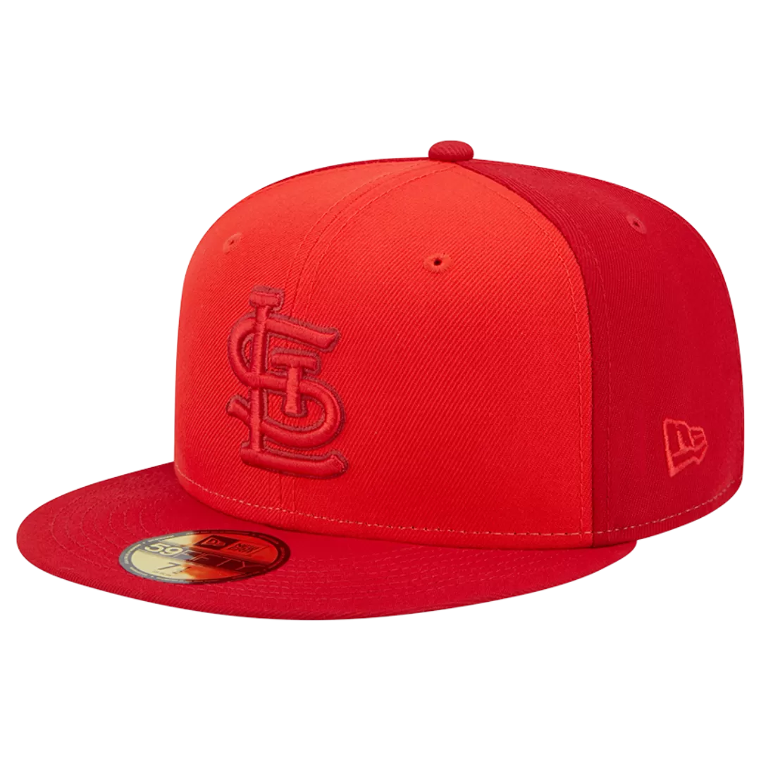 NEW ERA St Louis Cardinals Tri Tone Team 59FIFTY Fitted Hat 4 NEW ERA St Louis Cardinals Tri Tone Team 59FIFTY Fitted Hat - Image 2