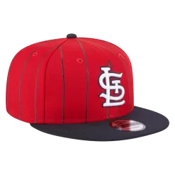 NEW ERA St Louis Cardinals Pinstripe 9FIFTY Snapback Hat