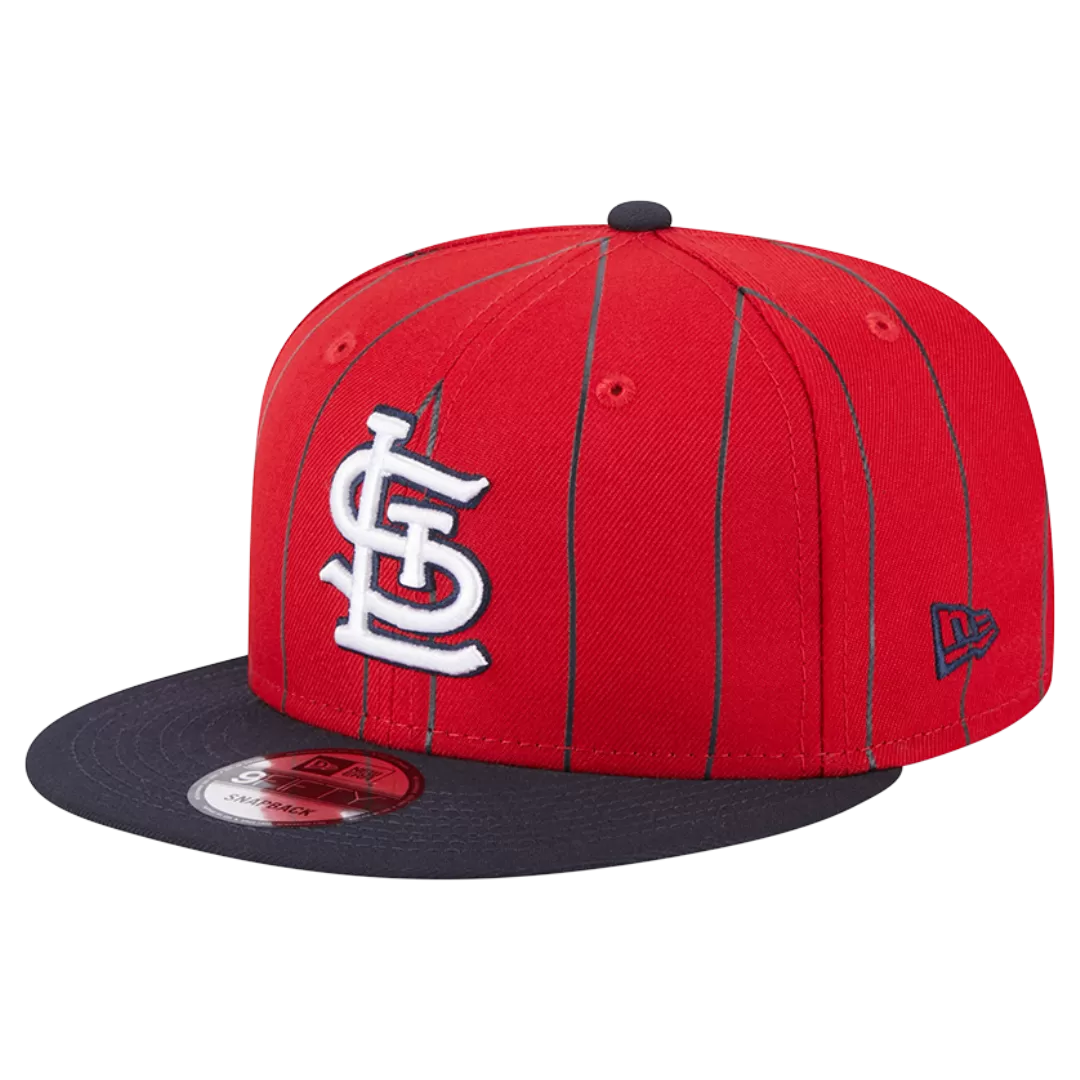 NEW ERA St Louis Cardinals Pinstripe 9FIFTY Snapback Hat 4 NEW ERA St Louis Cardinals Pinstripe 9FIFTY Snapback Hat - Image 2