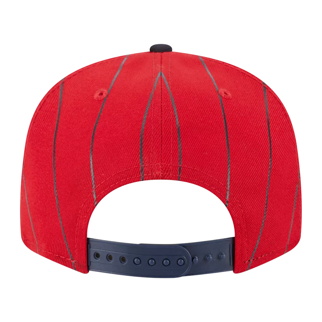 NEW ERA St Louis Cardinals Pinstripe 9FIFTY Snapback Hat 5 NEW ERA St Louis Cardinals Pinstripe 9FIFTY Snapback Hat - Image 3