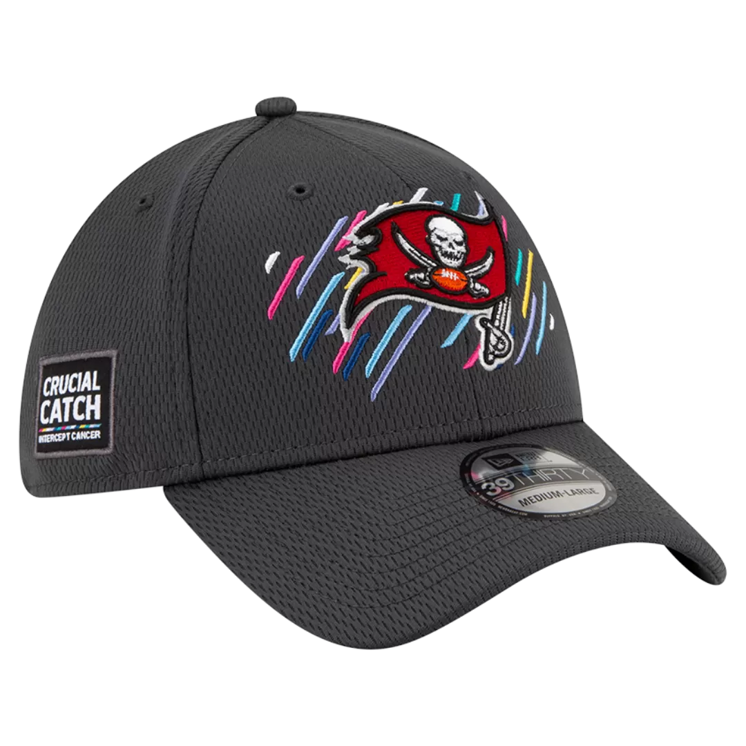 NEW ERA Tampa Bay Buccaneers 2021 Crucial Catch 39THIRTY Flex Hat 3 NEW ERA Tampa Bay Buccaneers 2021 Crucial Catch 39THIRTY Flex Hat
