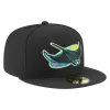 NEW ERA Tampa Bay Rays 1998 Cooperstown 59FIFTY Fitted Hat -Fashion Hat Shop TampaBayRays1998Cooperstown59FIFTYFittedHat