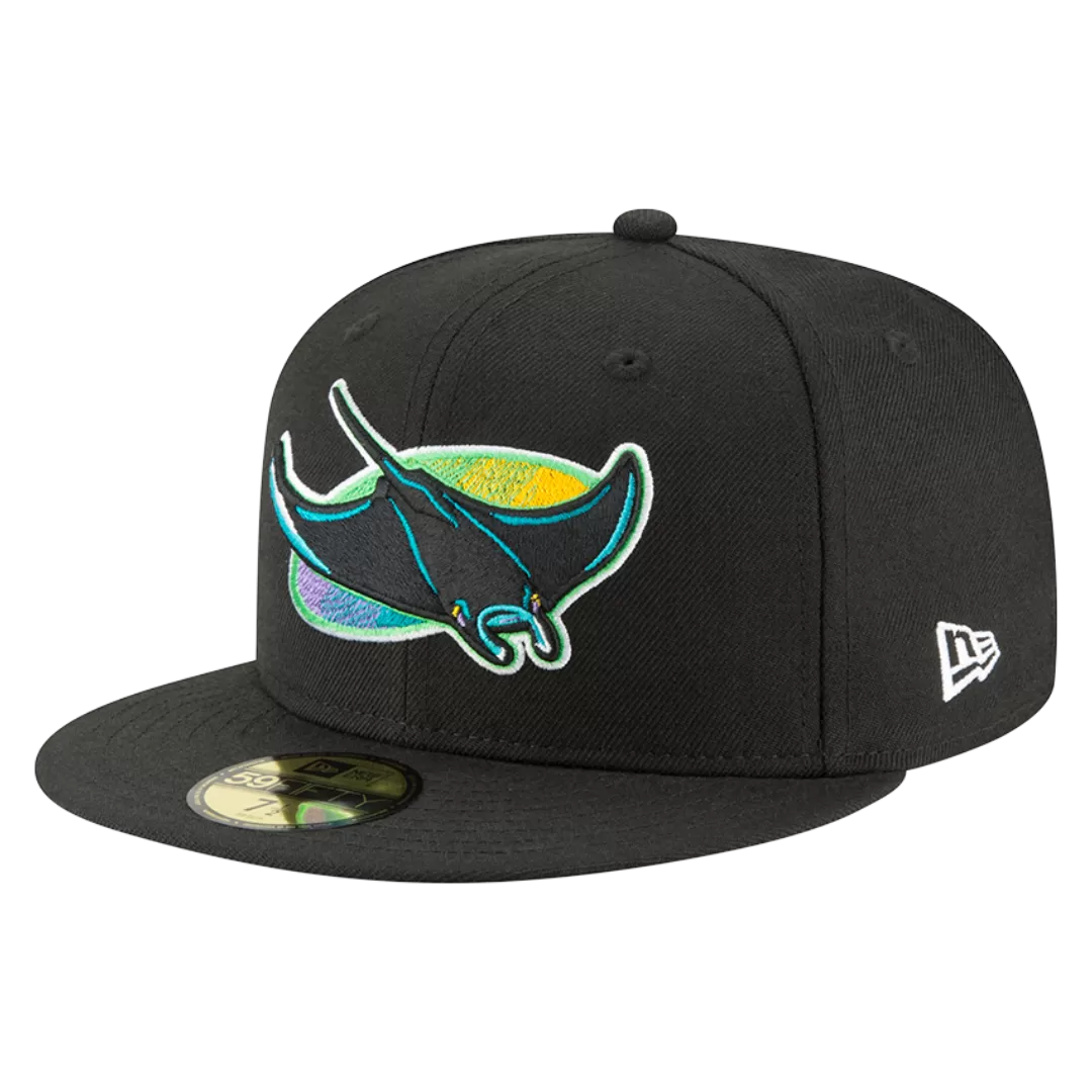 NEW ERA Tampa Bay Rays 1998 Cooperstown 59FIFTY Fitted Hat 4 NEW ERA Tampa Bay Rays 1998 Cooperstown 59FIFTY Fitted Hat - Image 2