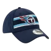 NEW ERA Tennessee Titans 2019 On Field Stripe 39THIRTY Flex Hat -Fashion Hat Shop TennesseeTitans2019OnFieldStripe39THIRTYFlexHat