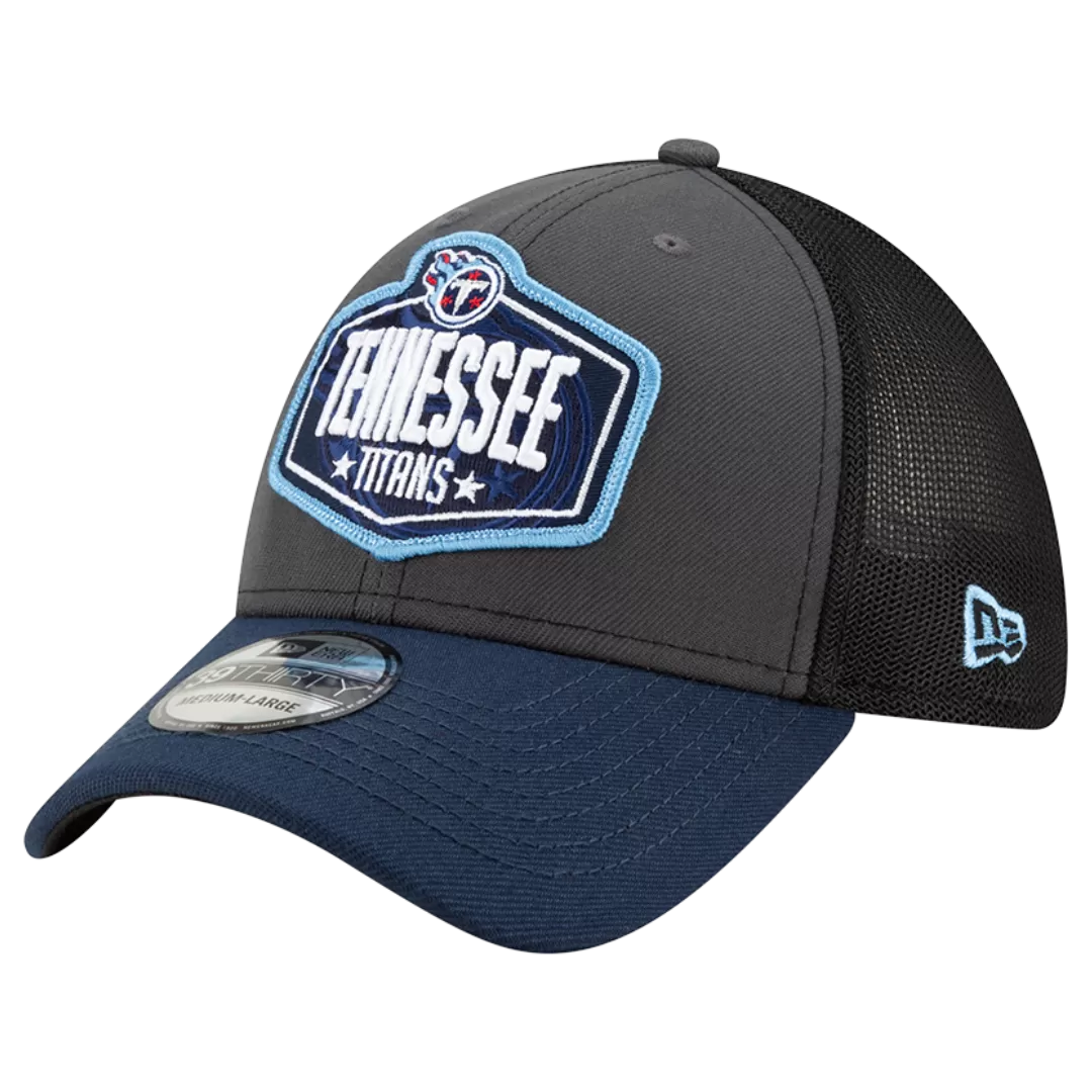 NEW ERA Tennessee Titans 2021 Draft 39THIRTY Flex Hat 4 NEW ERA Tennessee Titans 2021 Draft 39THIRTY Flex Hat - Image 2