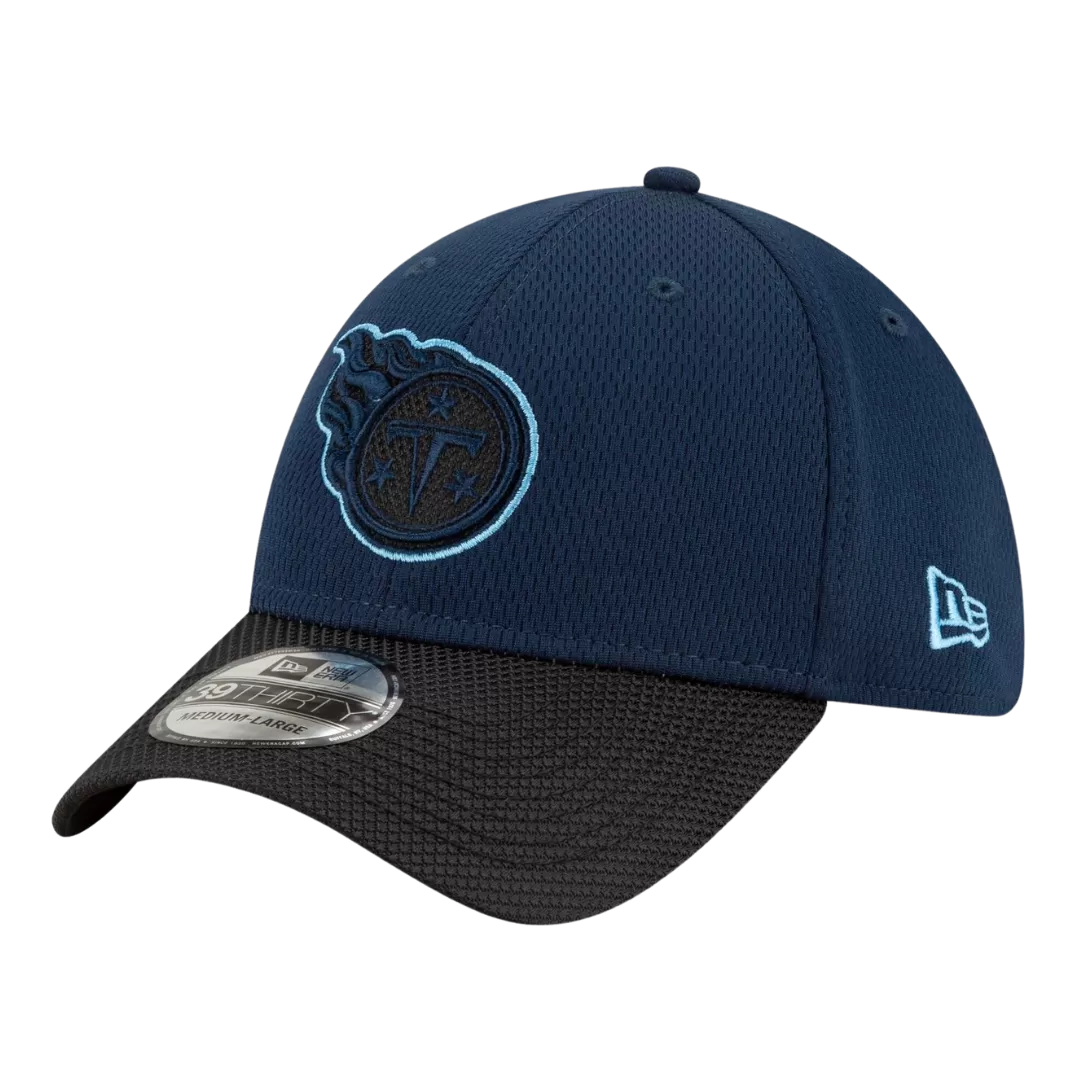 NEW ERA Tennessee Titans 2021 Sideline Road 39THIRTY Flex Hat 4 NEW ERA Tennessee Titans 2021 Sideline Road 39THIRTY Flex Hat - Image 2