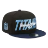 NEW ERA Tennessee Titans 2022 Draft 9FIFTY Snapback Hat -Fashion Hat Shop TennesseeTitans2022Draft9FIFTYSnapbackHat1