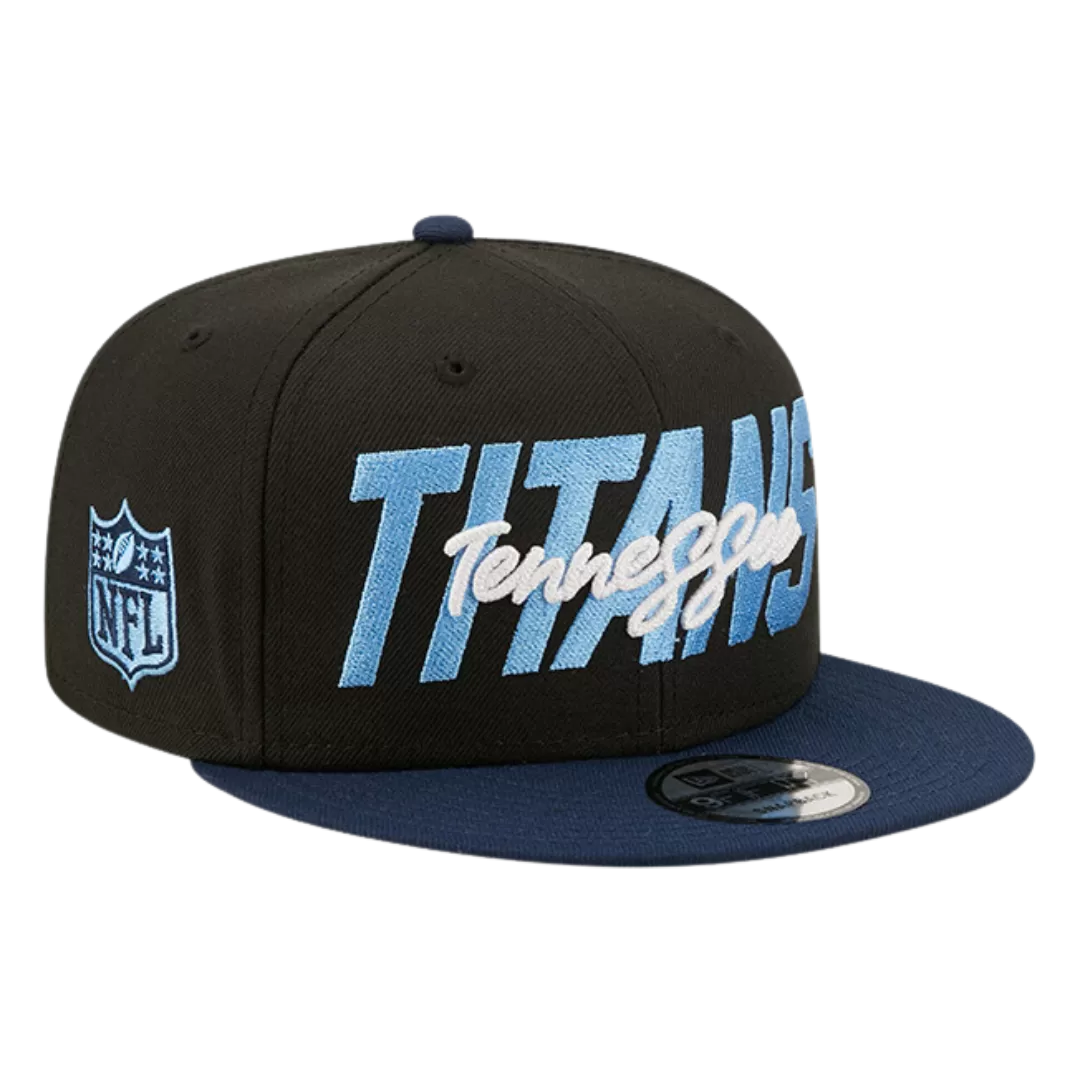NEW ERA Tennessee Titans 2022 Draft 9FIFTY Snapback Hat 3 NEW ERA Tennessee Titans 2022 Draft 9FIFTY Snapback Hat