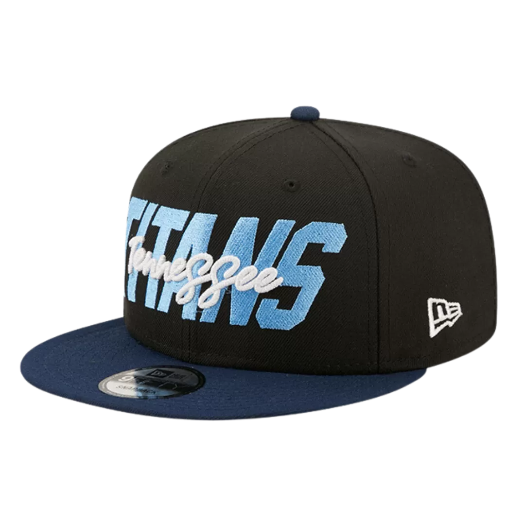 NEW ERA Tennessee Titans 2022 Draft 9FIFTY Snapback Hat 4 NEW ERA Tennessee Titans 2022 Draft 9FIFTY Snapback Hat - Image 2