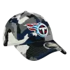 NEW ERA Tennessee Titans Camo 2022 NFL Training Camp Official 9FORTY Stretch Snap Adjustable Hat