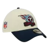 NEW ERA Tennessee Titans Cream/Navy 2022 Sideline 39THIRTY Flex Hat 2 NEW ERA Tennessee Titans Cream/Navy 2022 Sideline 39THIRTY Flex Hat -Fashion Hat Shop TennesseeTitansCream Navy2022Sideline39THIRTYFlexHat