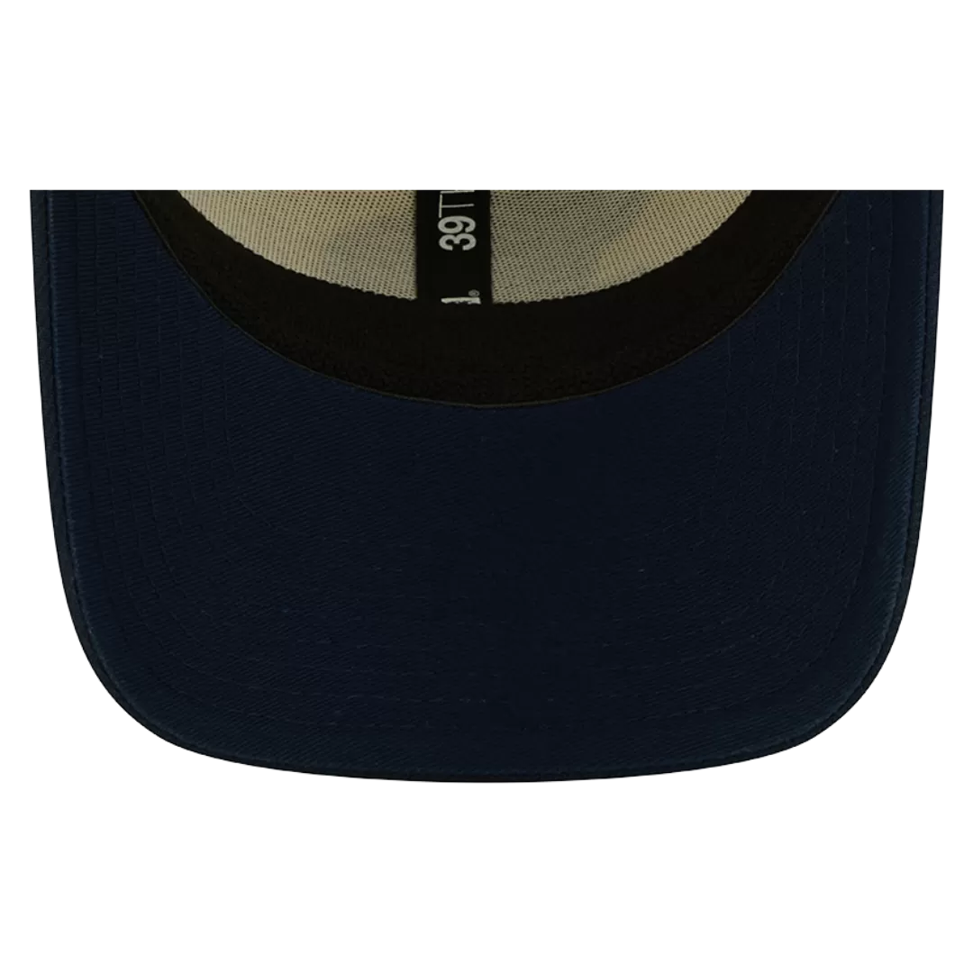 NEW ERA Tennessee Titans Cream/Navy 2022 Sideline 39THIRTY Flex Hat 6 NEW ERA Tennessee Titans Cream/Navy 2022 Sideline 39THIRTY Flex Hat - Image 4