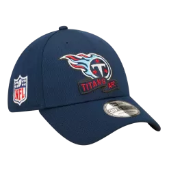 NEW ERA Tennessee Titans Navy Coaches 2022 Sideline 39THIRTY Flex Hat